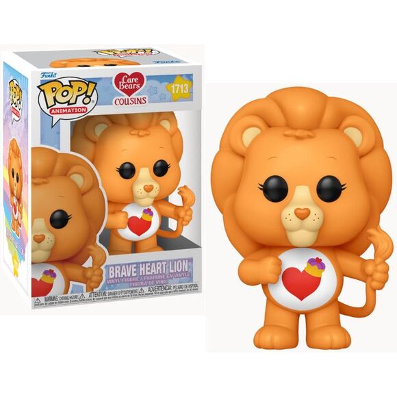 Funko Other - Brave Heart Lion (Care Bears) Funko Pop! Animation